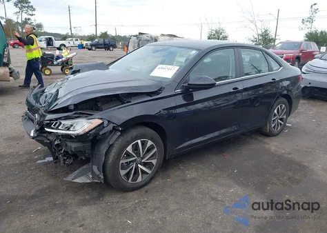 2025 Volkswagen Jetta 1.5T S из США, поврежденный, VIN 3VW5X7BU1SM039686